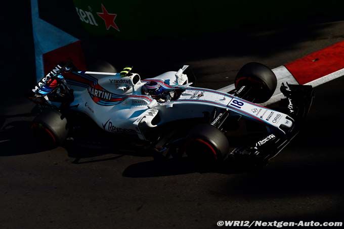 Williams : Stroll devant Massa, (…)