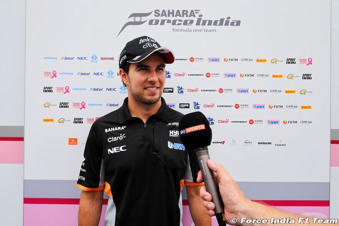 Sergio Perez va devenir papa