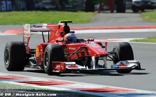 Ferrari est dans le bon rythme