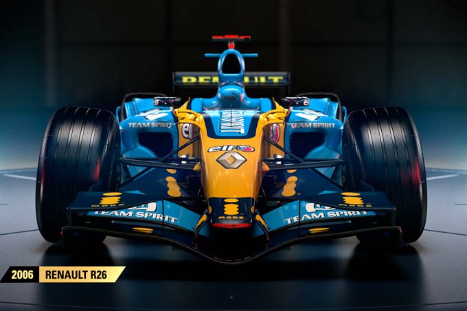 Jeu F1 2017 : La Renault R26 d'Alon