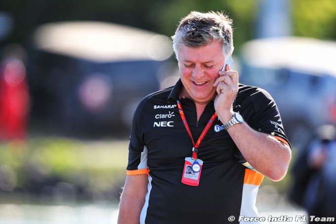 Lucas Auer impressionne Force India