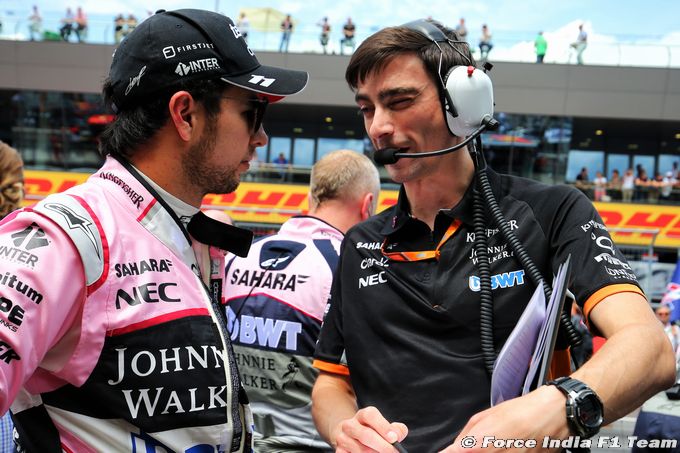 Force India : Perez n'a pas (...)
