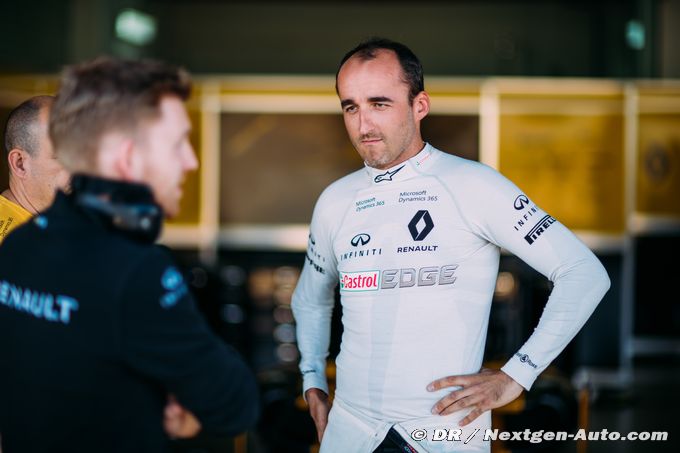 Renault : Kubica aux essais privés (…)