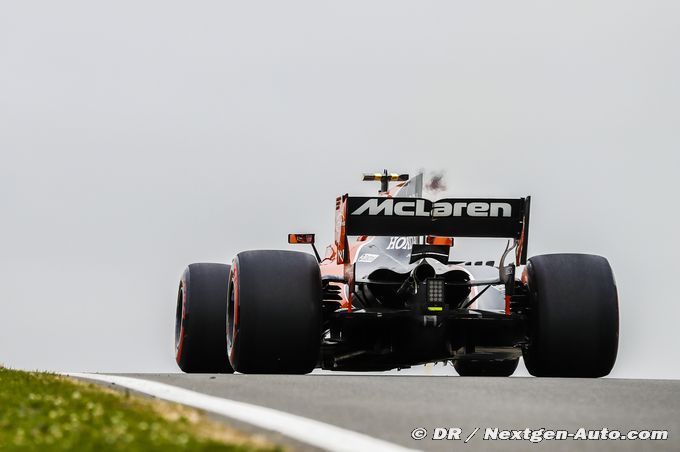 McLaren confie une journée d'essais