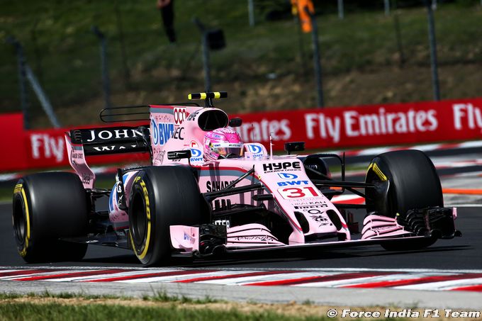 Les Force India à la peine sur le (…)