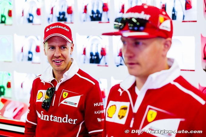 Ferrari to announce Vettel-Raikkonen at