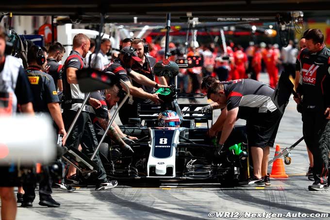 5000 euros d'amende pour Haas F1