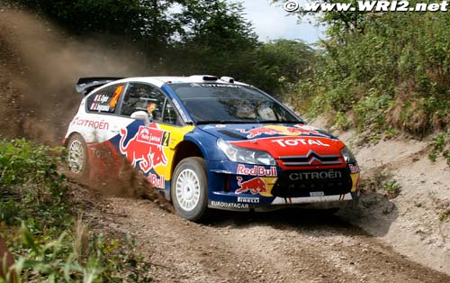 Ogier takes the lead while Hirvonen (…)