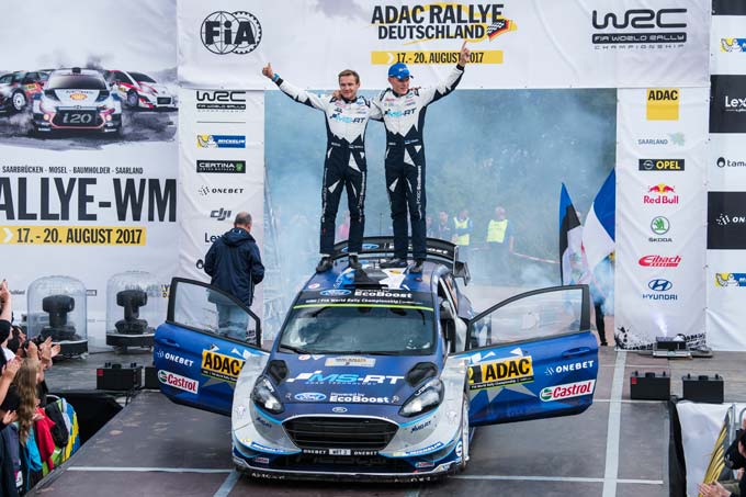 Deuxième victoire pour Ott Tänak