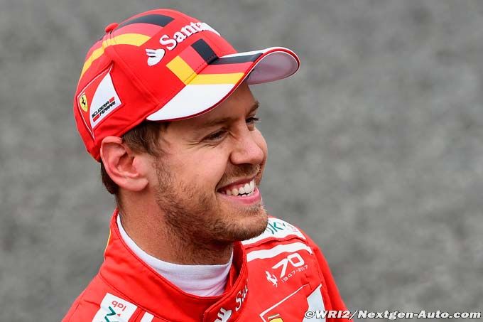Vettel says no contract news at Monza