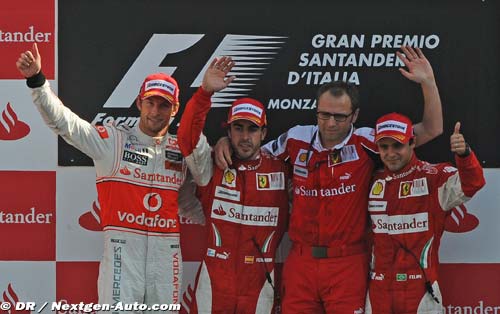 Alonso wins the Italian GP