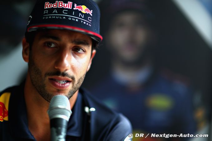 Ricciardo ne sent pas d'intérêt (…)