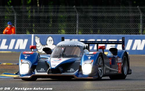 Peugeot wins at Silverstone