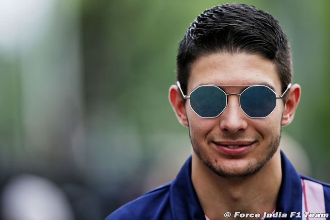 Esteban Ocon prolonge avec Force India