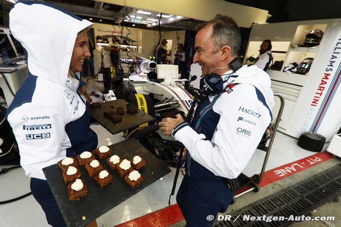 Lowe promet une Williams FW41 bien (...)