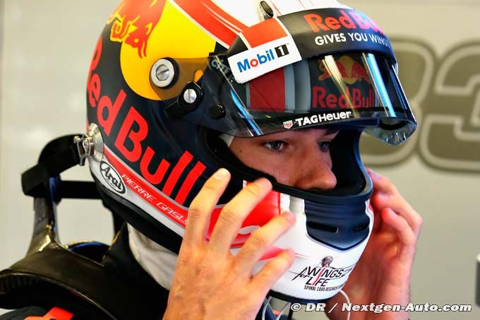 Gasly : J'ai appris ça seulement