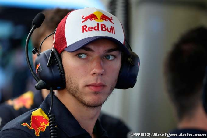 Gasly : Pas inquiet mais excité !