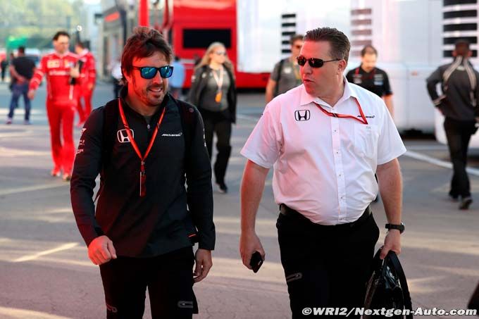 Brown : Alonso adhère à la direction (…)