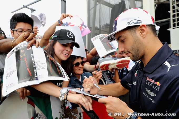 Ricciardo : Je veux défier Hamilton (…)