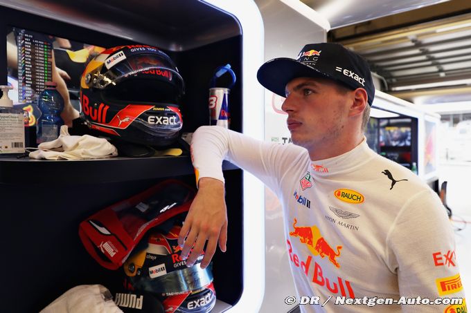 Verstappen met (un peu) d'eau (...)