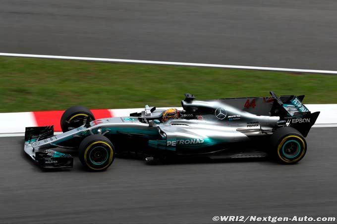 Hamilton satisfait de son rythme de (…)