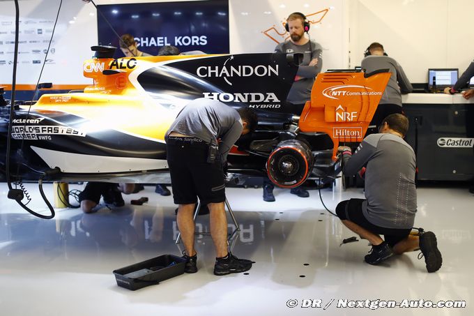 McLaren est en train d'adapter (…)