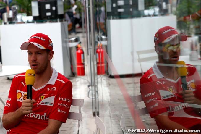 Vettel ne veut pas déjà penser à 2018