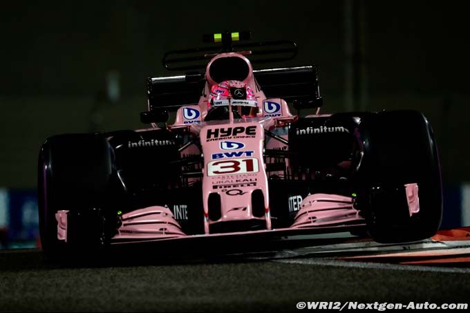 Force India : 9e, Ocon est frustré (...)