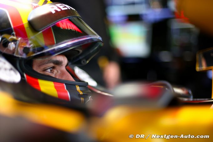 Sainz va profiter de l'expérience