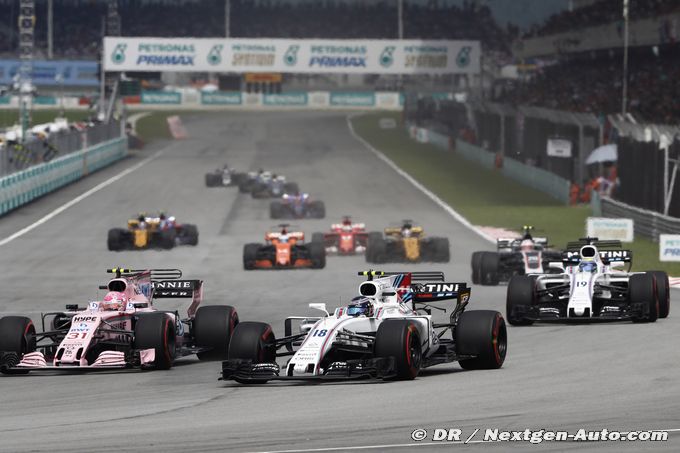 Force India se méfie de Williams (…)