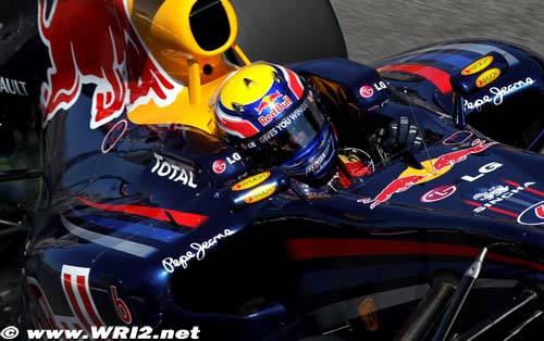 Webber has fresh engine advantage (…)