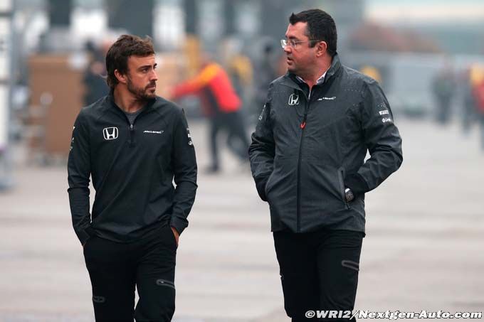 Eric Boullier soutient le programme (…)