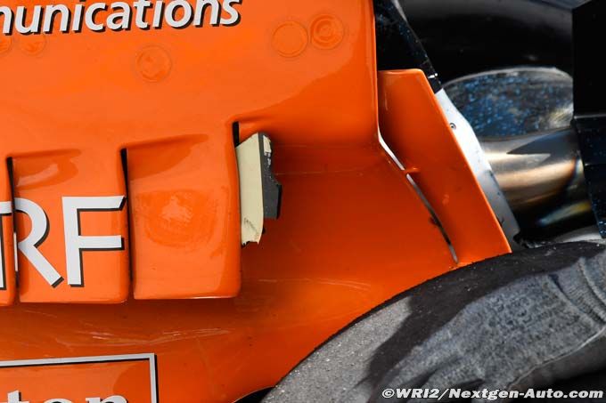 McLaren en route vers l'orange (…)