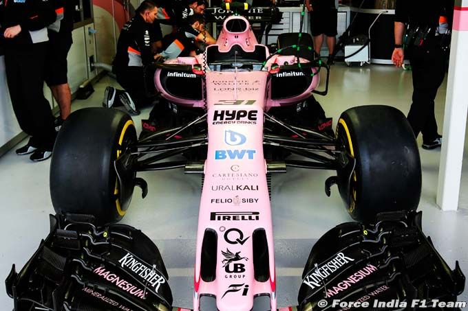 Force India rachetée par Rich Energy (…)