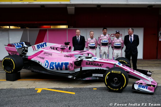 Force India launches the VJM11 in (...)