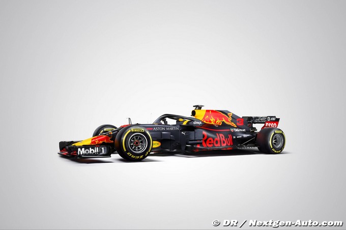 Red Bull révèle les couleurs de sa RB14