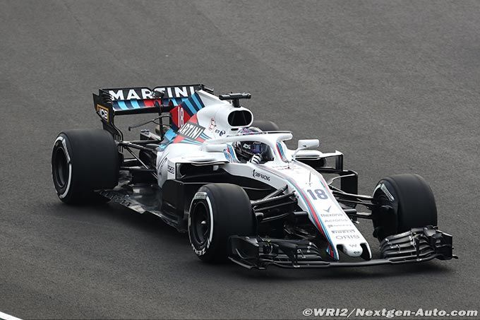 Williams FW41 takes to the track at (…)