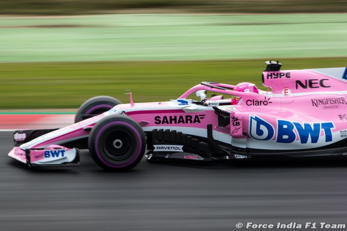 Force India racing ban over now