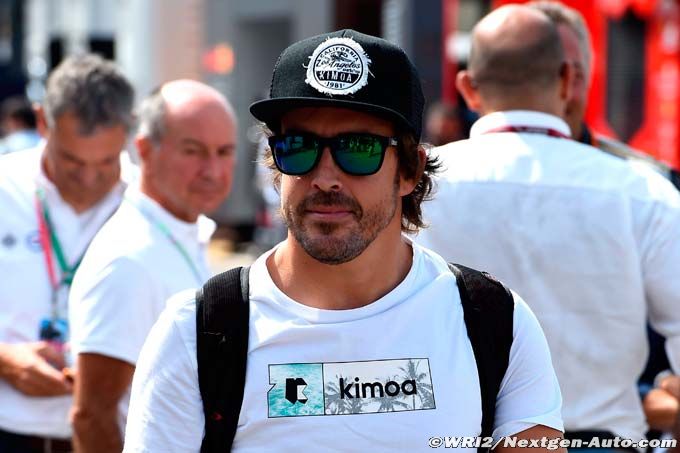 Fernando Alonso est heureux d'avoir