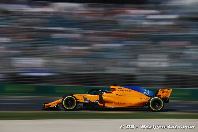 Alonso voit McLaren remonter rapidement