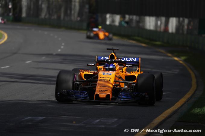 Alonso voit McLaren distancer le (…)