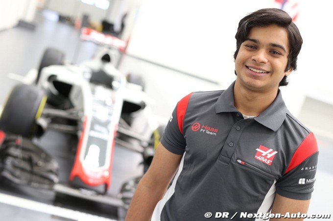 Haas confirme également Arjun Maini