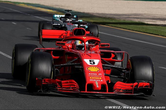 Vettel chiffre à 3 ou 4 dixièmes le (…)