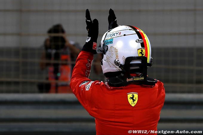 Vettel : Je ne contrôlais rien du tout !