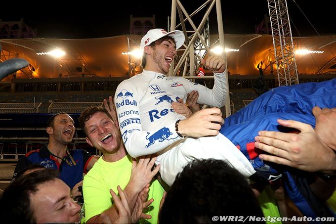 Tost fait l'éloge de Gasly et (...)