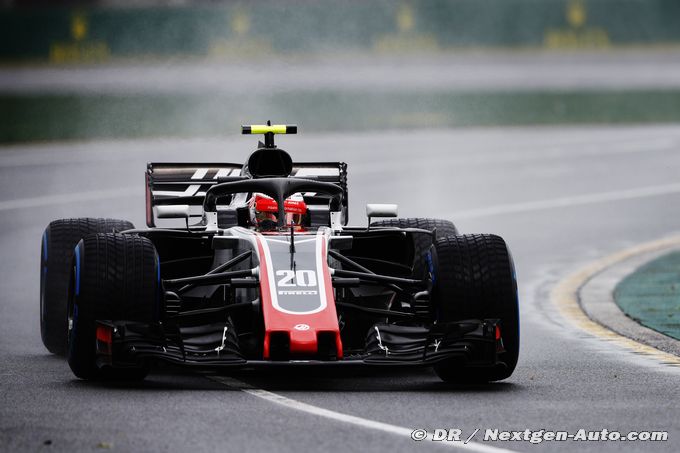 Haas must work hard to keep Magnussen -