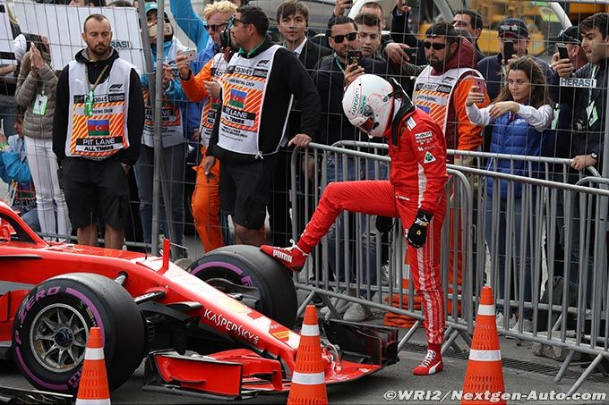 Vettel upbeat despite losing title lead