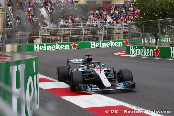 Hamilton estime la Mercedes plus (…)