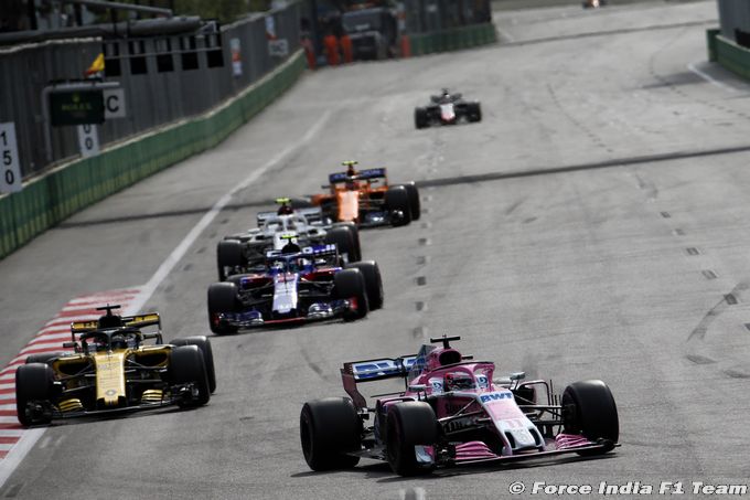 Force India se méfie plus de Renault (…)