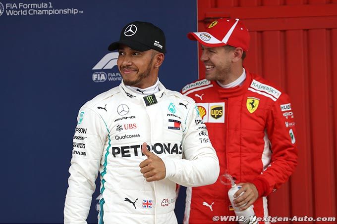 Hamilton et Vettel aimeraient être (…)